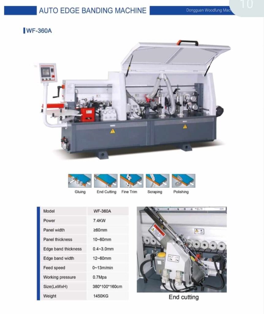 Auto edge bandng