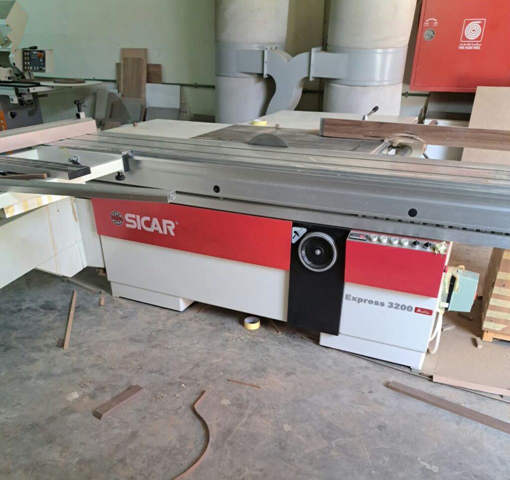 Used Industrial Sliding Table Panel Saw
