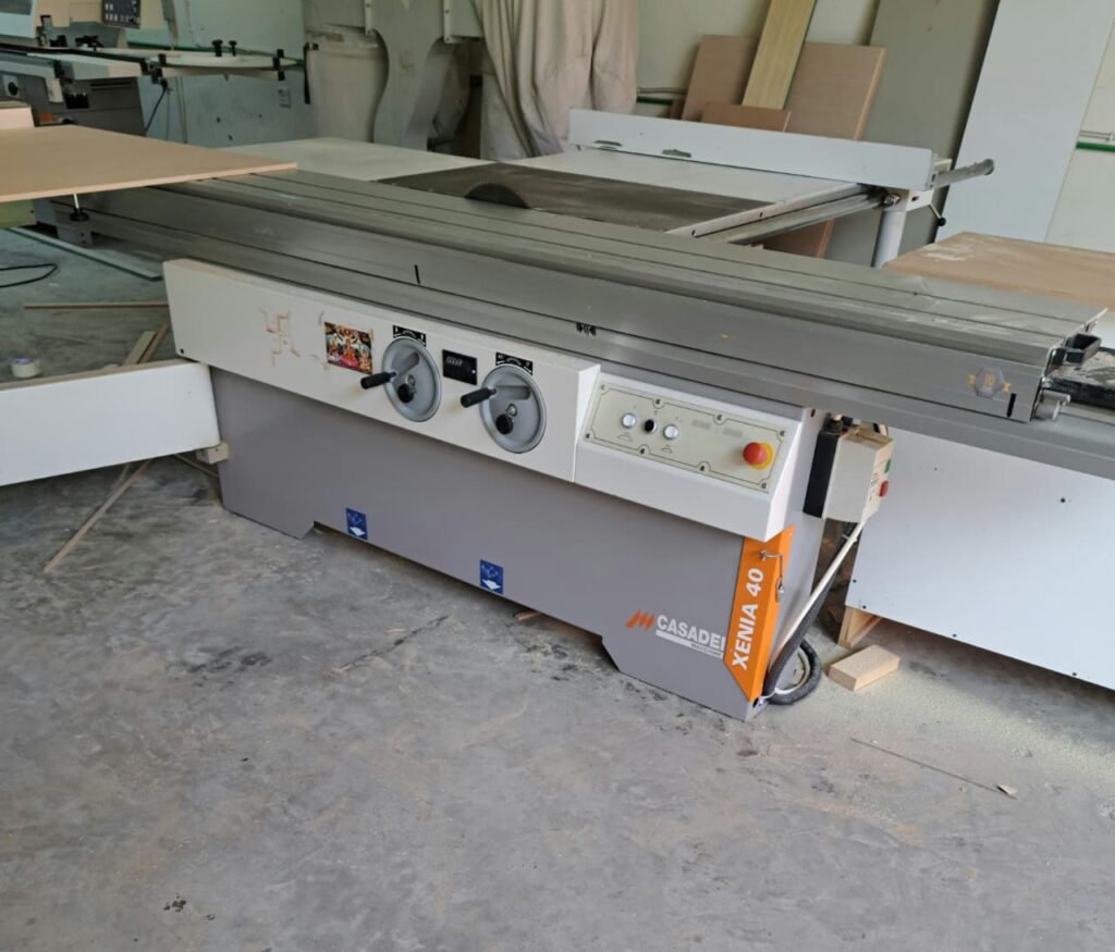 Used Industrial Sliding Table Panel Saw